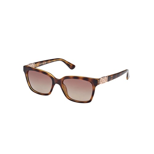 Guess GU00050 01D Black Square Polarized Plastic Sunglasses  display picture 1