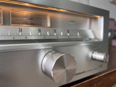 PIONEER TX-8800 II FM/AM Vintage Stereo Tuner Silver AC100V PIONEER TX-8800 II FM/AM Vintage Stereo Tuner Silver AC100V