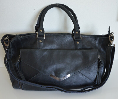 Handtasche Cox Ledertasche COX Echt Leder Tasche Büro Arbeit