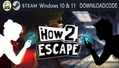 NEU PC Computer Spiel How 2 Escape für Windows 10 11 STEAM Downloadcode Game Key - Bild 1 von 4