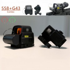 Sight holographic Red Green Dot Reflex 558 G43 3X Magnifier Combination Clone