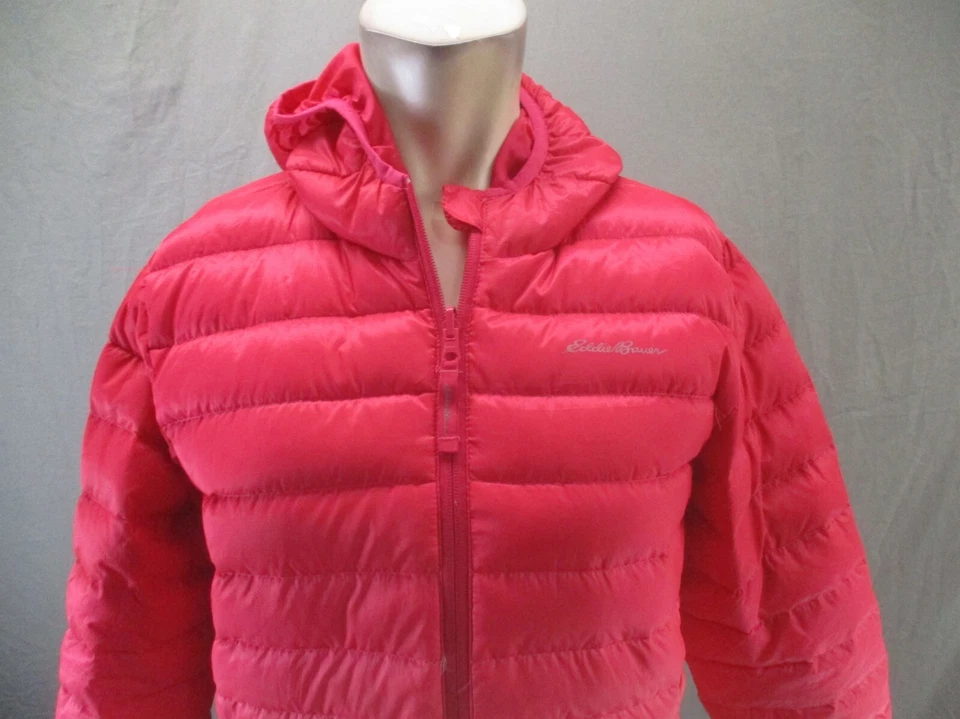 Eddie Bauer Talla L (14-16) Niñas Pato Rojo Plumón Cremallera Completa Bolsillo Puffer Chaqueta 992 Foto 2 de 4