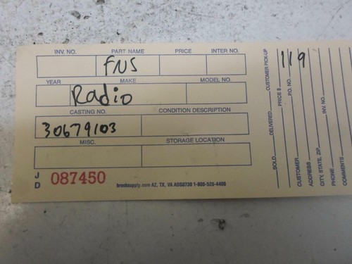 AMPLIFICADOR AMPLIFICADOR VOLVO S40 2003 2004 2005 2006 2007 30679103 OEM - Imagen 5 de 5