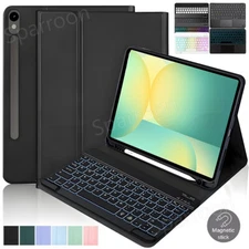 For Samsung Galaxy Tab S10 FE 10.9" X520 X526B 2025 Tablet Keyboard Case Cover