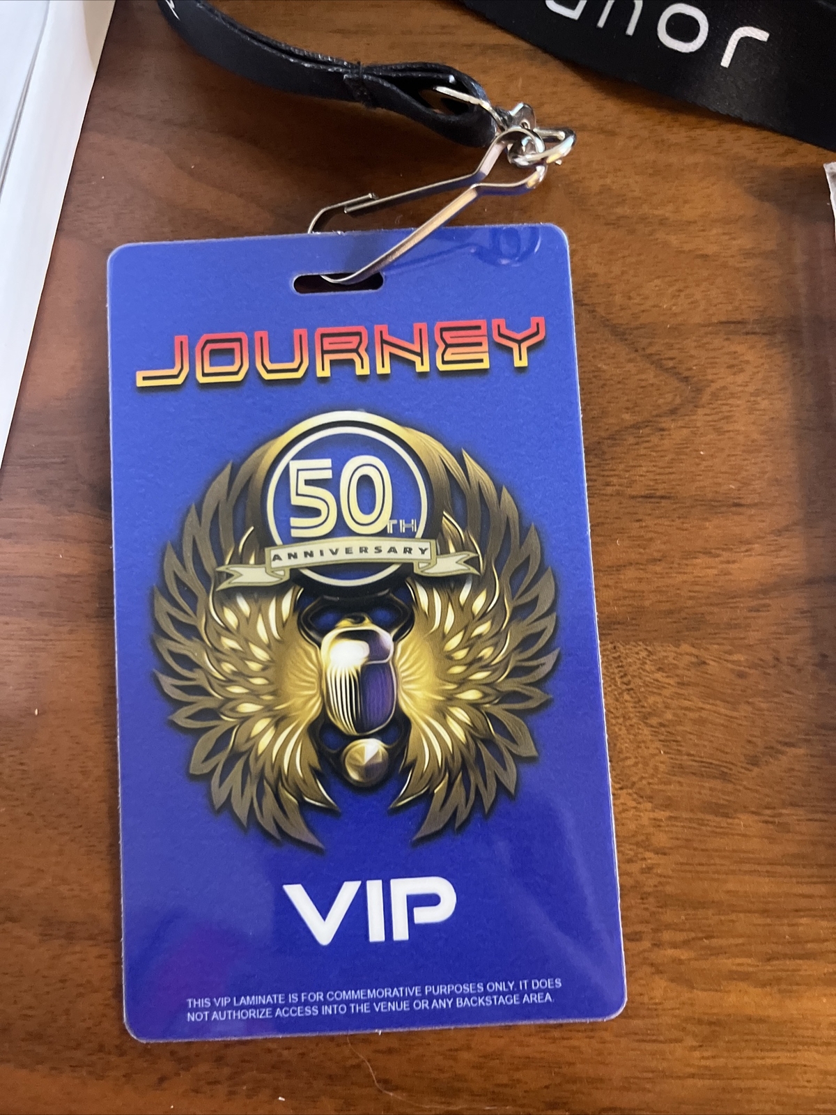 Journey VIP 50th Anniversary Freedom Tour Concert memorabilia eBay