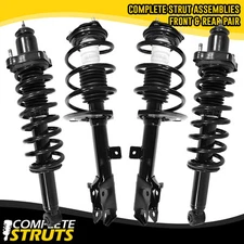2007-2010 Jeep Patriot Front & Rear Complete Struts & Coil Spring Assemblies