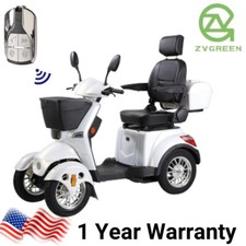Heavy-Duty 4 Wheel Mobility Scooters 800W 60V 20A All Terrain for Seniors