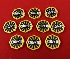 +10/+10 Counters (10) - Compatible with Universal Counters Set for Magic