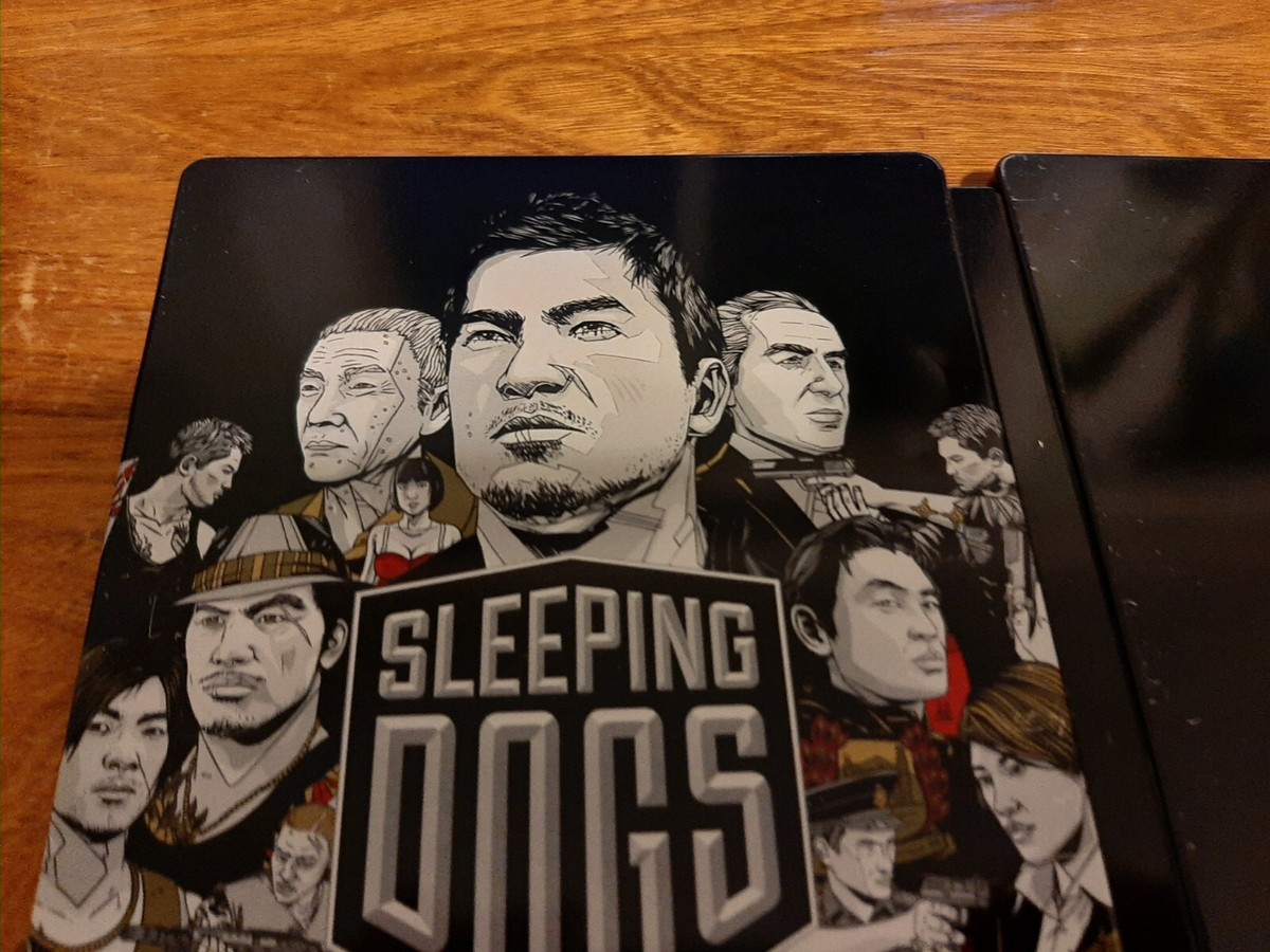 RARE* SLEEPING DOGS STEELBOOK G1 SIZE PS3 XBOX 360 *FUTURE SHOP