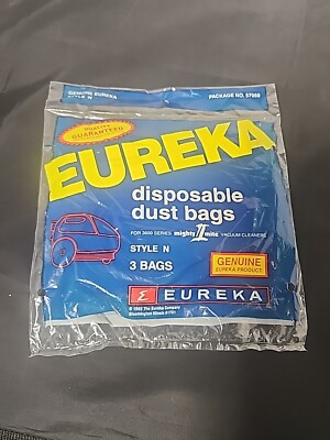 EUREKA 3ct Mighty Mite Style ''N'' Vacuum Cleaner Disposable Dust Bags 57988  NEW
