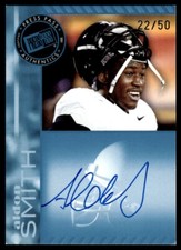 2011 Press Pass Autographs Blue Aldon Smith Auto RC 22/50 Missouri Tigers