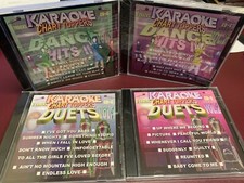 Chart Toppers Karaoke Dance Hits  Duets Vol 1  2 Multiplex Sealed 4 CDG Set