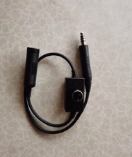 1pc Bose Aviation Headset Volume Adjuster U174 Converter Volume Adjustment Black