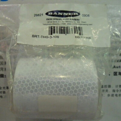 1pc new BANNER BRT-THG-3-100 Reflective paper  #YP1