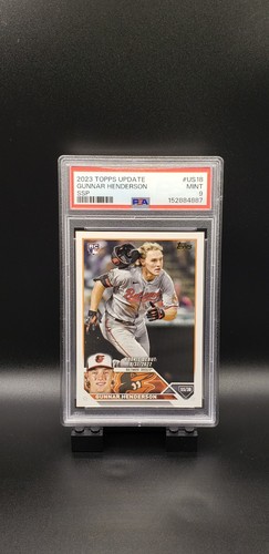 2023 Topps Update Series - Image Variation Gunnar Henderson #US18 Golden Mirror