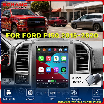 #ad 12.1#x27;#x27; Car Radio Stereo CarPlay For Ford F150 F250 F350 Tesla Style 8Core 464G $298.00