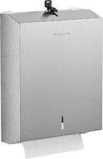 Commercial Paper Towel Dispenser Wall Mount, Stainless Steel C-Fold Multifold Tr