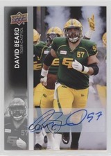 2022 Upper Deck CFL Auto David Beard #137 Auto ba4