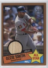 2020 Topps 1985 Baseball All-Stars Relics Gold 34/50 Ozzie Smith HOF 04br