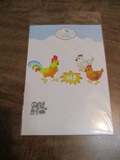 ELIZABETH CRAFT DESIGNS HEN & ROOSTER DIE SET