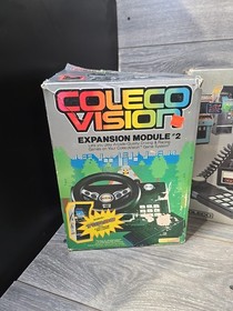 Vintage Coleco Vision Gaming Console Donkey Kong W Expansion Modules 1&2 In Boxs