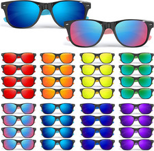 Kids Sunglasses Bulk for Ages 3-5 4-8 8-12  Adults, 32 Pack Party Favors Neo...