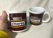 Hershey's s'mores smores Galerie 12 oz Mugs set of 2 Excellent Condition