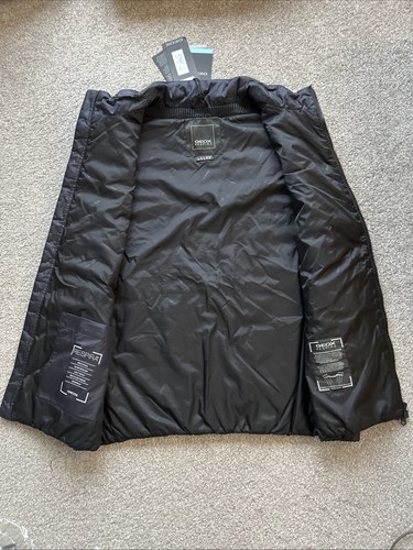 Geox Men's M Wilmer Vest Gilet Breathable Pockets Black Size 56 UK 46 BNWT - Picture 16 of 21
