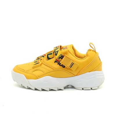 Fila Damen Disruptor Freizeitschuh Gelb Innensohle Sneaker EU 37,5