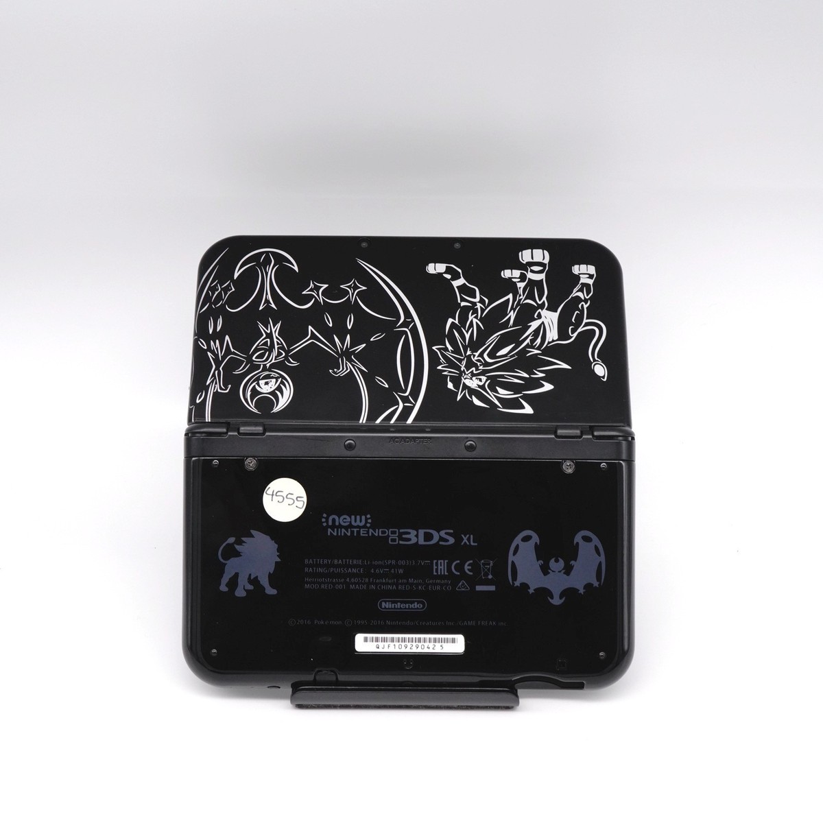 Nintendo New 3DS XL LL Pokemon Solgaleo Lunala Black Sun and Moon