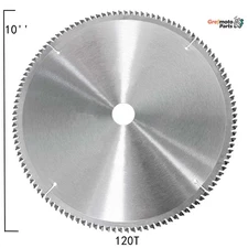 10" Premium Carbide Circular Saw Blade Wood  Aluminum Cutting Disc 120T