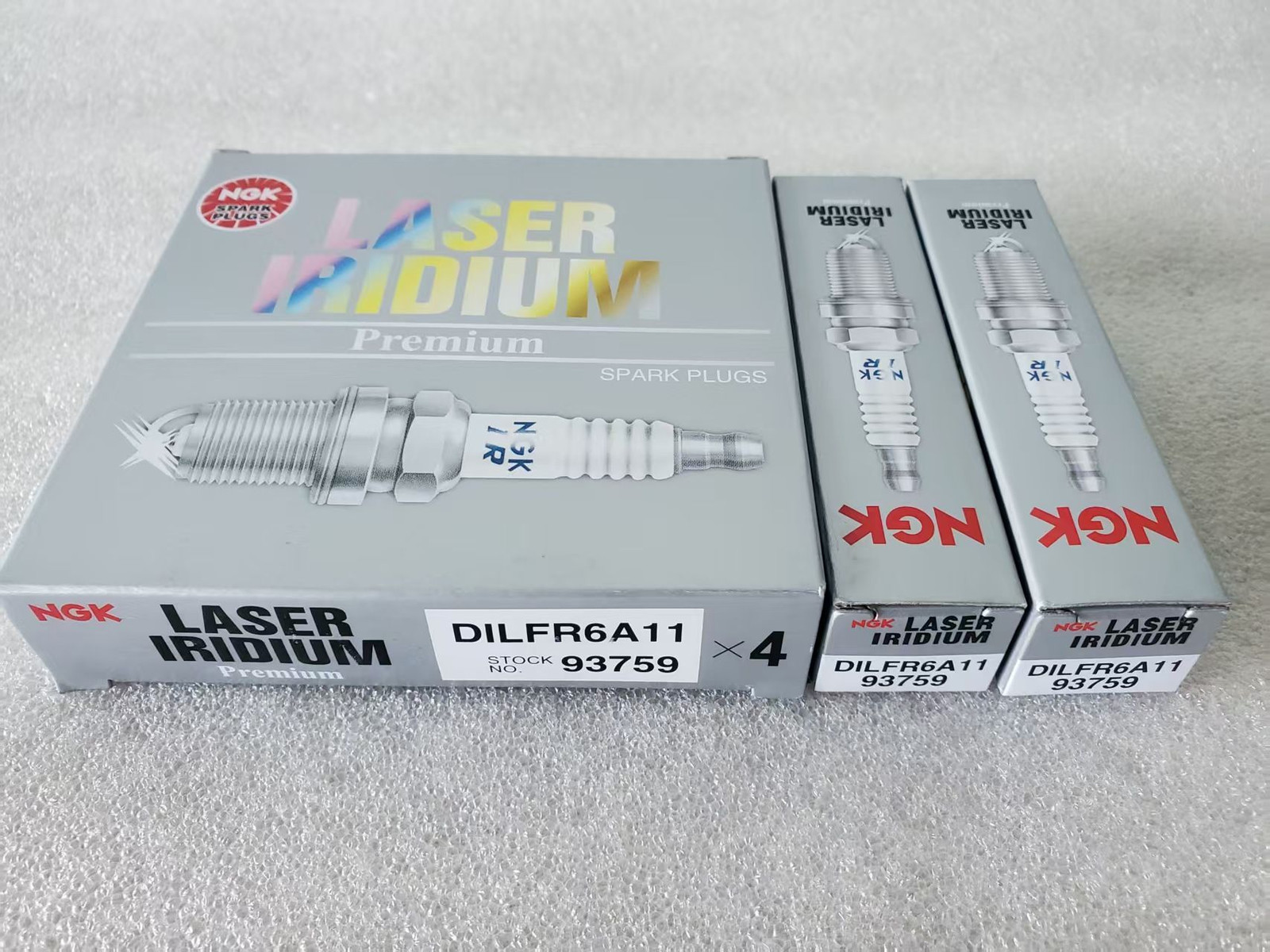 6 Pack Genuine NGK 93759 Laser Iridium Spark Plug DILFR5A11 fits Nissan Infiniti