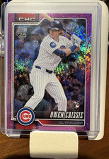 Topps Series 1 2026 Owen Caissie Rookie Purple Holofoil Cubs #233