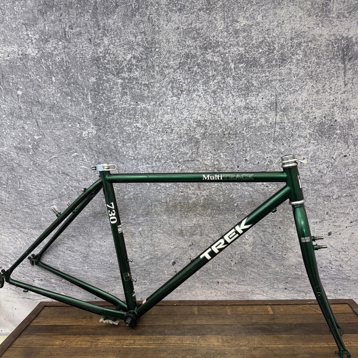 Vintage Trek 730 MultiTrack Bike Frame 49cm Gravel Tour Hybrid OX