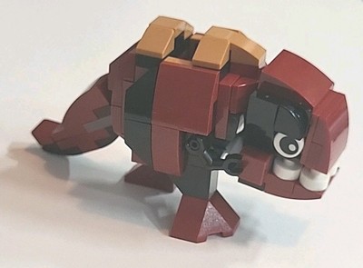 LEGO STAR WARS ''LAVA'' BLURRG BRICK-BUILT MINIFIGURE USED BASED ON 75331 DESIGN