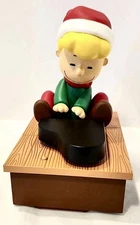 HALLMARK SCHROEDER WIRELESS PEANUTS BAND PLAYS MUSIC & MOVES USED EX CONDITION!