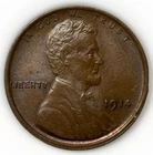 1914 Lincoln Wheat Cent • Strong VF/XF Detail BN • Early Date