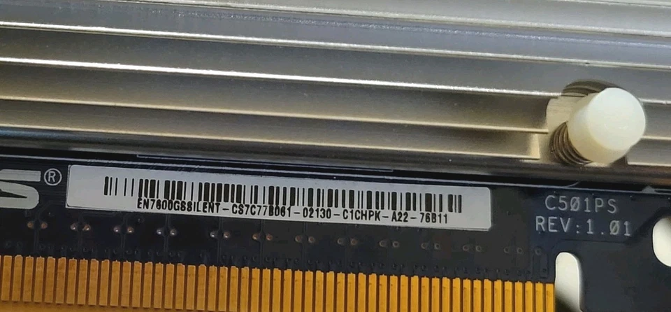 ASUS EN7600GS SILENT/HTD/512M GeForce 7600GS 512MB 128-bit GDDR2 - Image 4 of 4