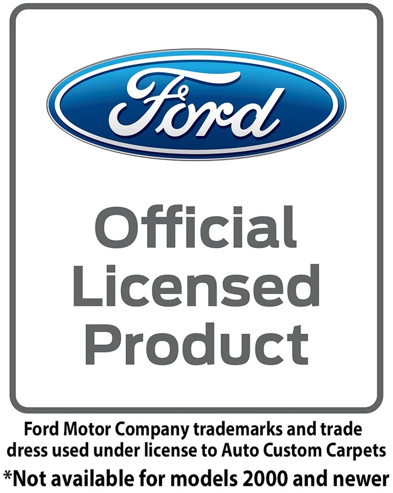 Alfombra Ford Taurus 1992-1995 Cutpile con logotipo alfombrilla 4 piezas Foto 3 de 3