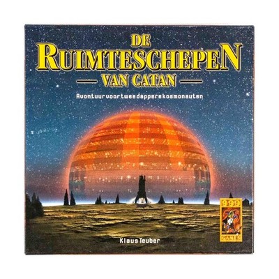 999 Games Board Game  De Ruimtesschaepen van Catan (Starship Catan,  Box VG+/EX