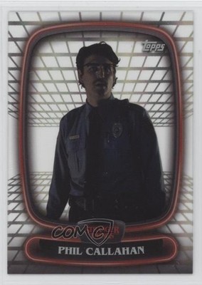2025 Topps High Tek Stranger Things Hawkins Lab Pattern Phil Callahan #33 0gy1