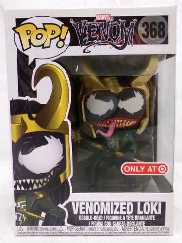 Funko Pop! 368 Venomized Loki Target Exclusive Marvel Venom 2018