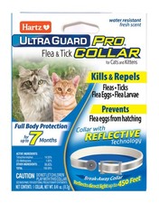 Hartz UltraGuard Pro Flea  Tick Collar for Cats and Kittens, White