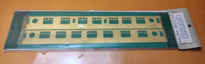Comet Coaches Spurweite OO D2159 LMS Periode 3 Korridor Verbund Stanier Messing Seiten