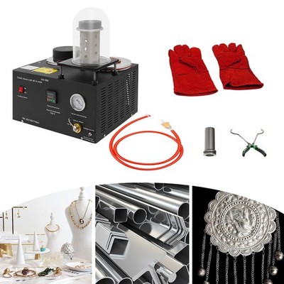 2KG Cast Vacuum Machine 1/2HP Jewelry Silver Precious Metal Melting Casting Tool