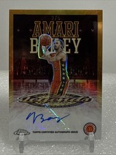 2025 Topps Chrome McDonald's - RED Legends AUTO - Amari Bailey 2/5