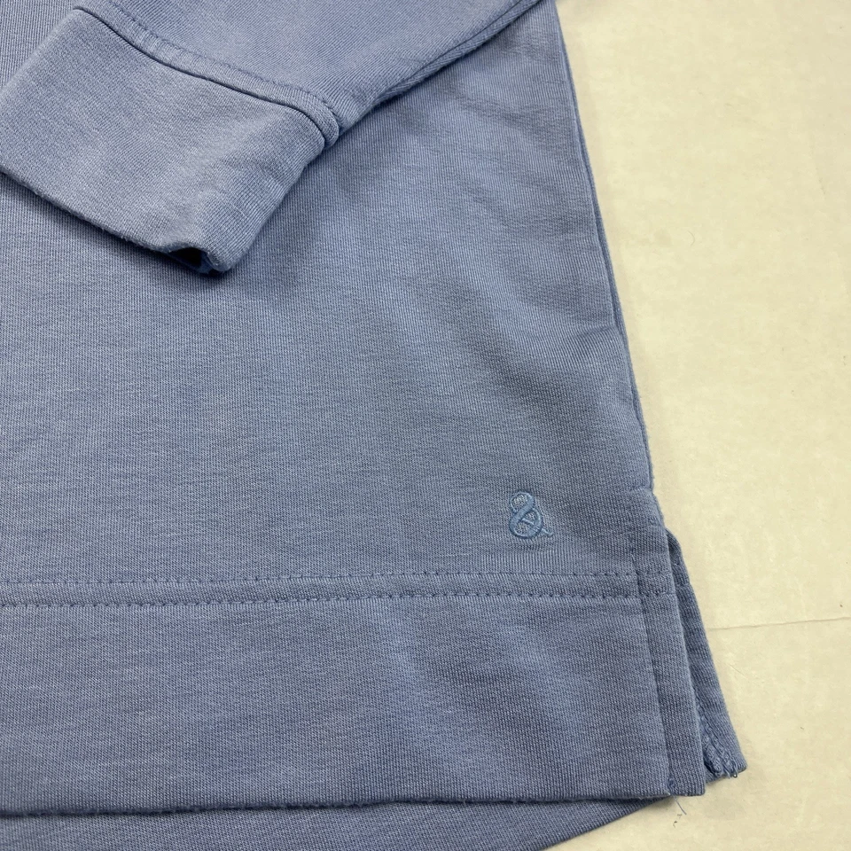 Lou & Grey Signature Soft Sweatshirt Blue Casual Comfy Pullover Cozy Top SMALL - Image 3 of 4