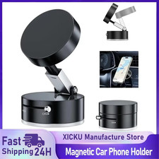 360  Rotation Electric Vacuum Magnetic Suction Cup Car Phone Holder Stand Mount