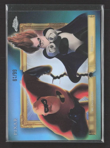 2026 Topps Chrome Disney Pixar 61/99 #FFR-7 Mr Incredible Syndrome