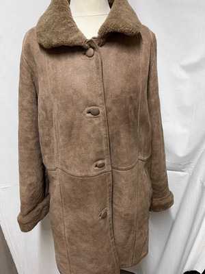 W  Authentic    Lammfellmantel-  Damen  L  | Echtleder Echtfell